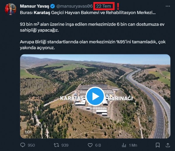 Yavaş'ın 'köpek' algısını Hakan Han Özcan bozdu! 'Köpek siyaseti ile halkı kandırmaya çalışma sen önce barınağı tamamla'